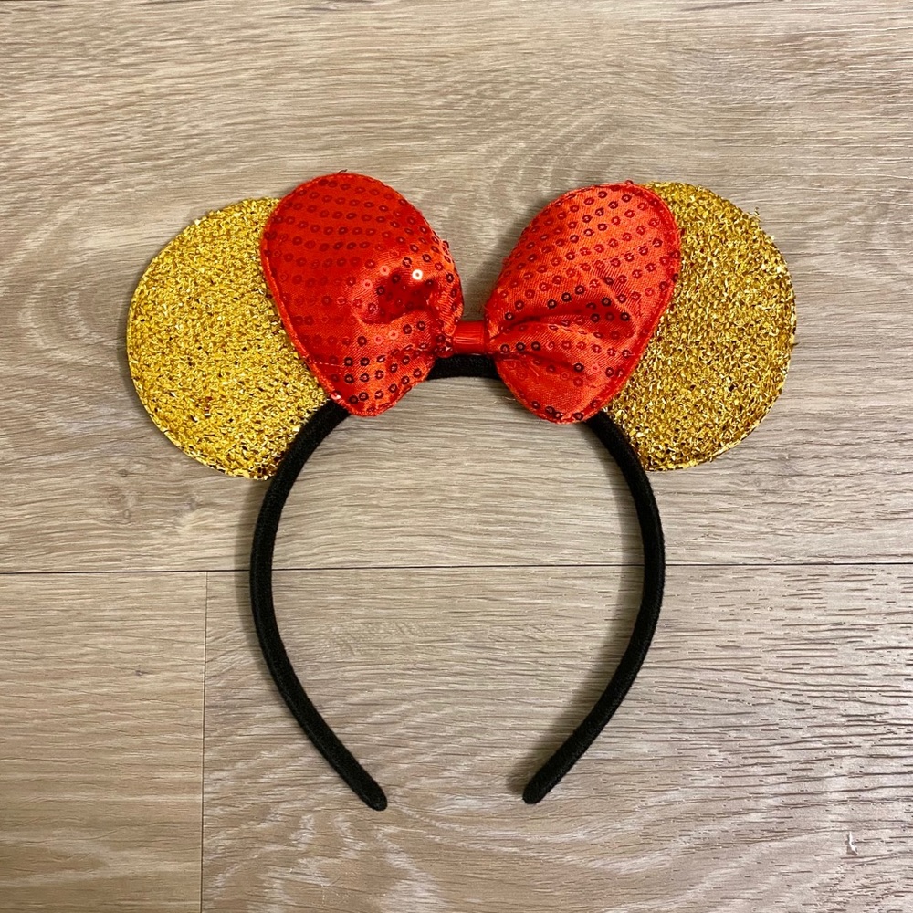 Sparkly Minnie/Mickey Ears